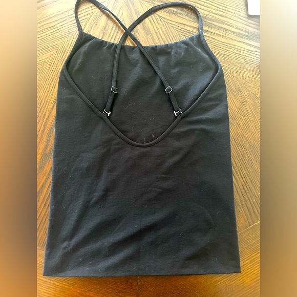 Theory Long Black Cami Sz O/S - Picture 2 of 3
